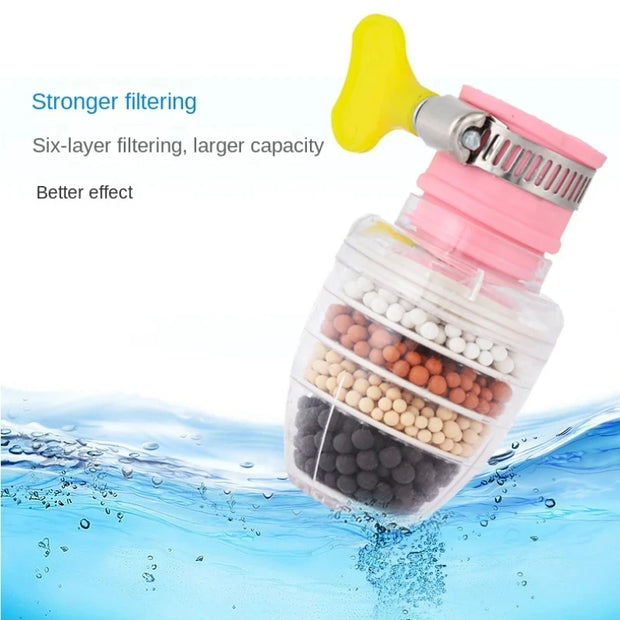 6-Layer Faucet Water Filter