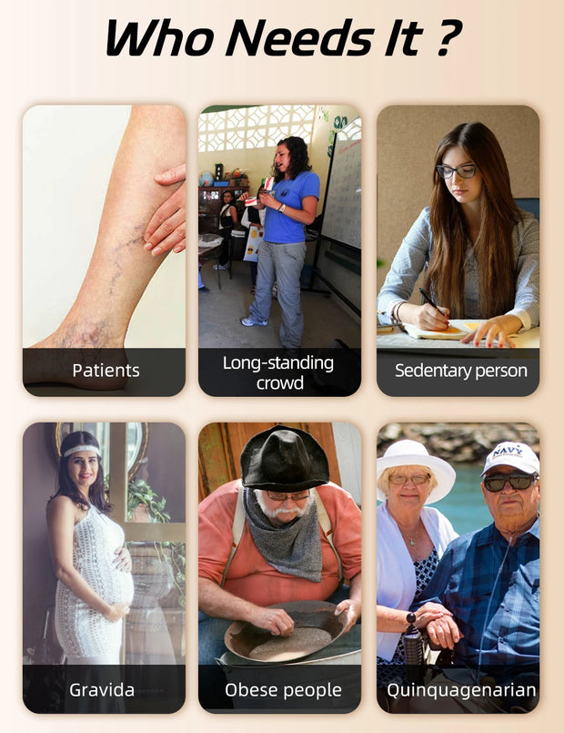 Footless Medical Compression Pantyhose