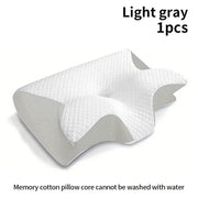2-in-1 Memory Foam Neck Pillow