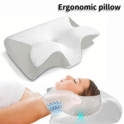 2-in-1 Memory Foam Neck Pillow