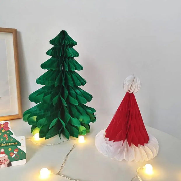 3D Paper Christmas Tree Decor
