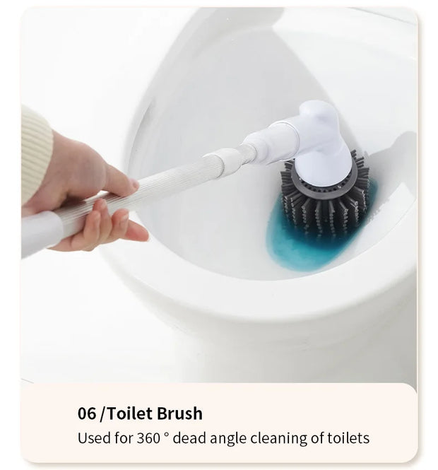 6-in-1 Electric Cleaning Brush