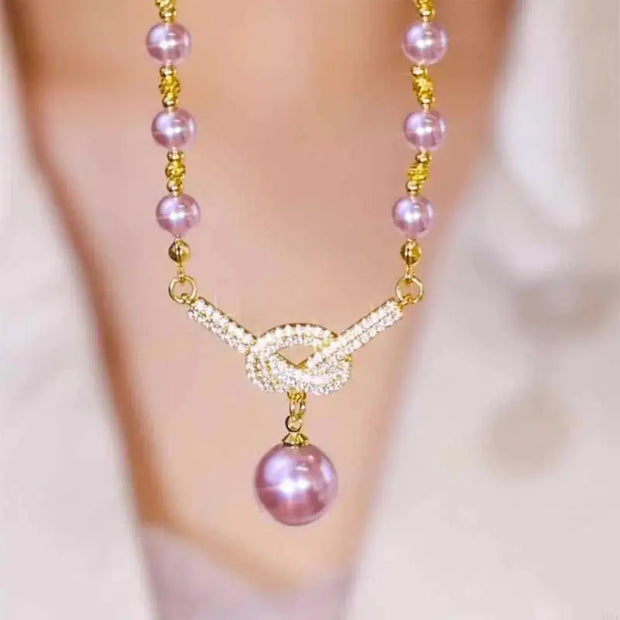 Luxurious Pearl Bridal Necklace
