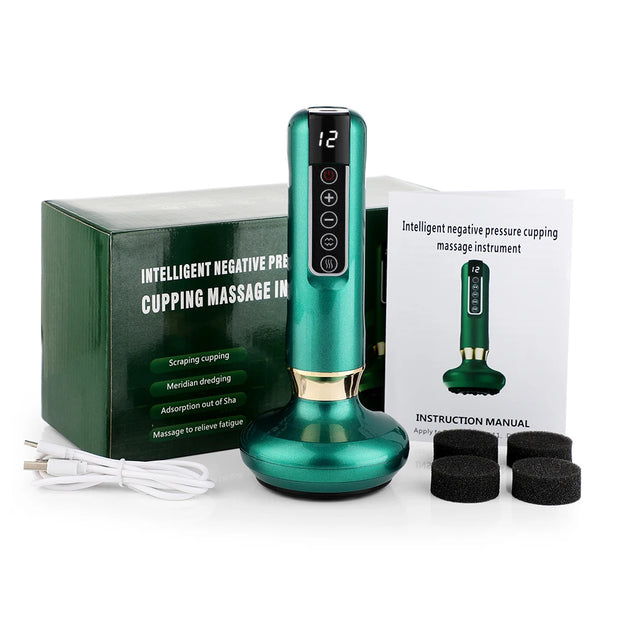 12-Gear Electric Vacuum Cupping Massager