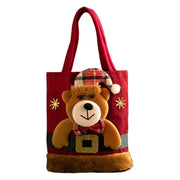 3D Cartoon Christmas Gift Bags