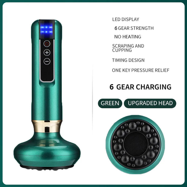 12-Gear Electric Vacuum Cupping Massager