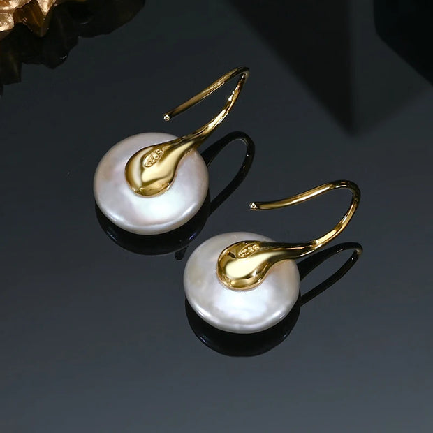 Freshwater Baroque Pearl Earrings