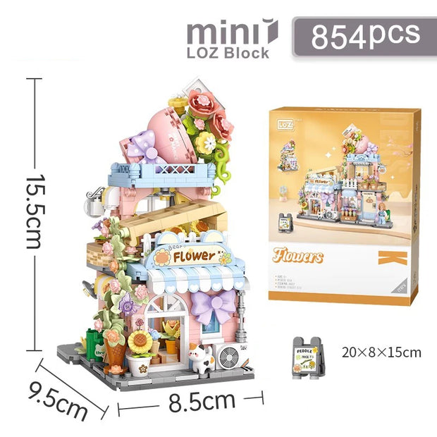 Cute Pet Street Scene Blocks