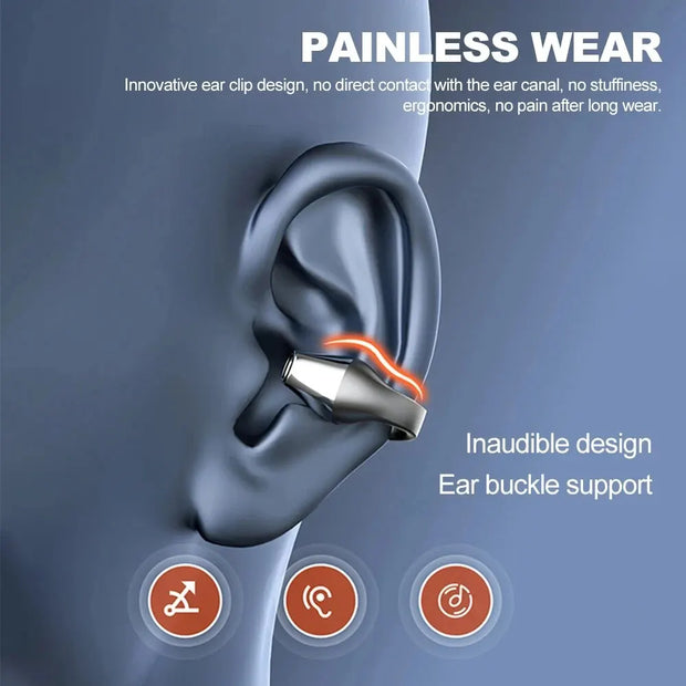 Wireless Bluetooth Sports Earclip Headset