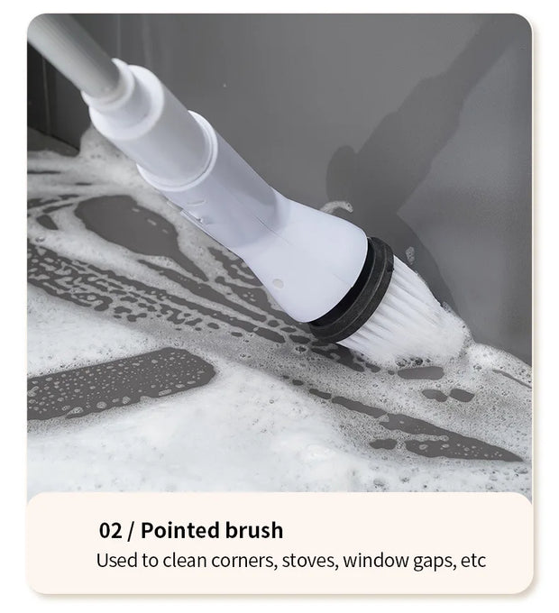 6-in-1 Electric Cleaning Brush