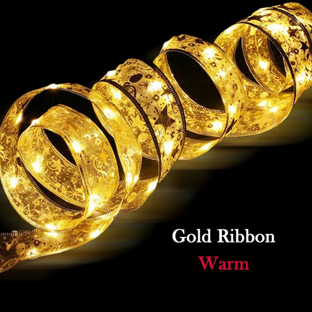 100 LED Ribbon String Lights