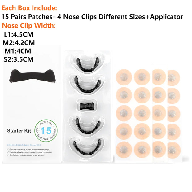 Anti-Snoring Nasal Strips Clips