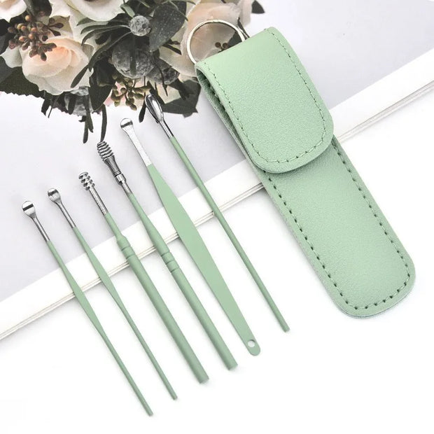 6Pcs/Set Ear Wax Pickers