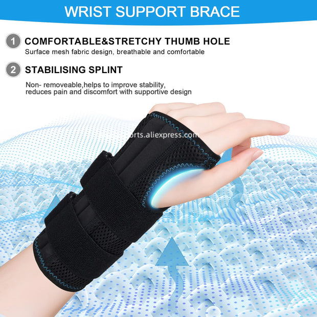 Wrist Brace for Weightlifting & Pain Relief