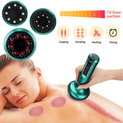 12-Gear Electric Vacuum Cupping Massager
