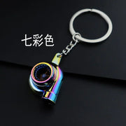 Creative Metal Car Keychain – Turbo, Gearbox & Brake Disc Pendant Gift