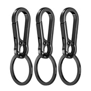 5PCS Metal Gourd Buckle Keychain – Durable Carabiner Hooks for Keys & Gear