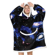 Cartoon Oversized Hoodie Blanket