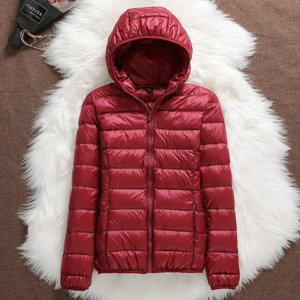 Ultralight Hooded Puffer Jacket