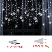 3.2M LED Snowflake String Lights