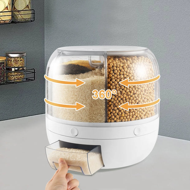 6-Grid Grains Dispenser