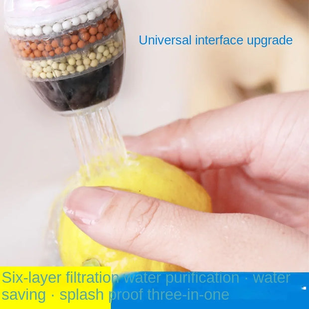 6-Layer Faucet Water Filter