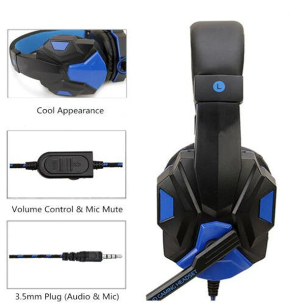 Wired Gaming Headphones with Mic