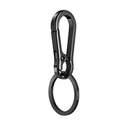 5PCS Metal Gourd Buckle Keychain – Durable Carabiner Hooks for Keys & Gear