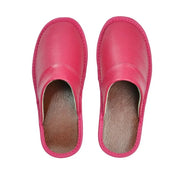 Classic PU Leather Indoor Slippers