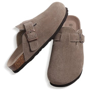Men’s & Women’s Suede Leather Clogs