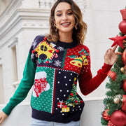 Women's Christmas Knitted Sweater
