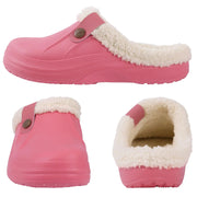 Fuzzy Waterproof Winter House Slippers