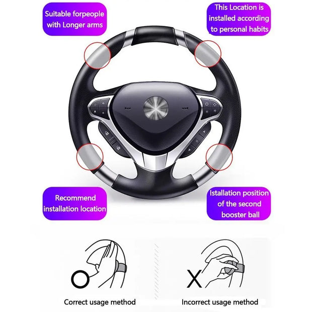 360° Steering Wheel Spinner