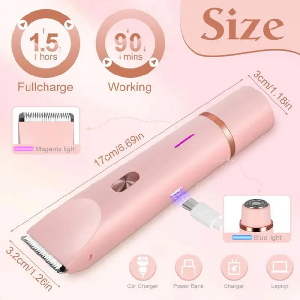 2-in-1 Women’s Electric Shaver