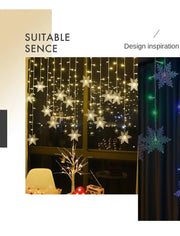3.2M LED Snowflake String Lights