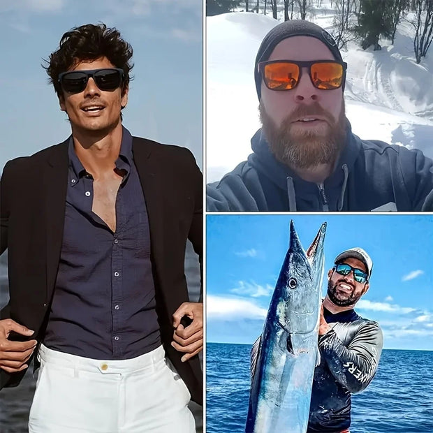 Anti-Glare Polarized Sunglasses for Summer & Travel
