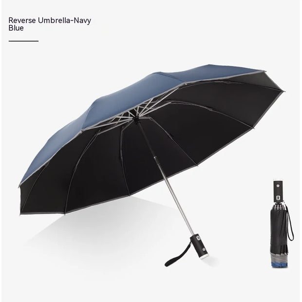 Automatic Reverse Folding Umbrella