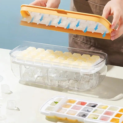 Large Capacity Silicone Ice Cube Maker